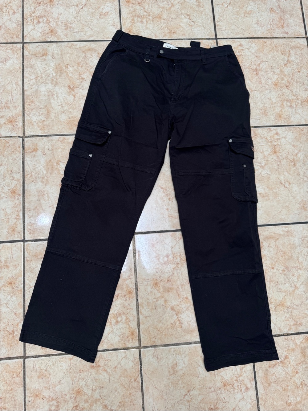 Men's youngla Black Cargo Pants